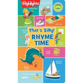 That's Silly!(TM) Rhyme Time (Highlights Hidden Pictures Foldout-Fun Puzzle Books)