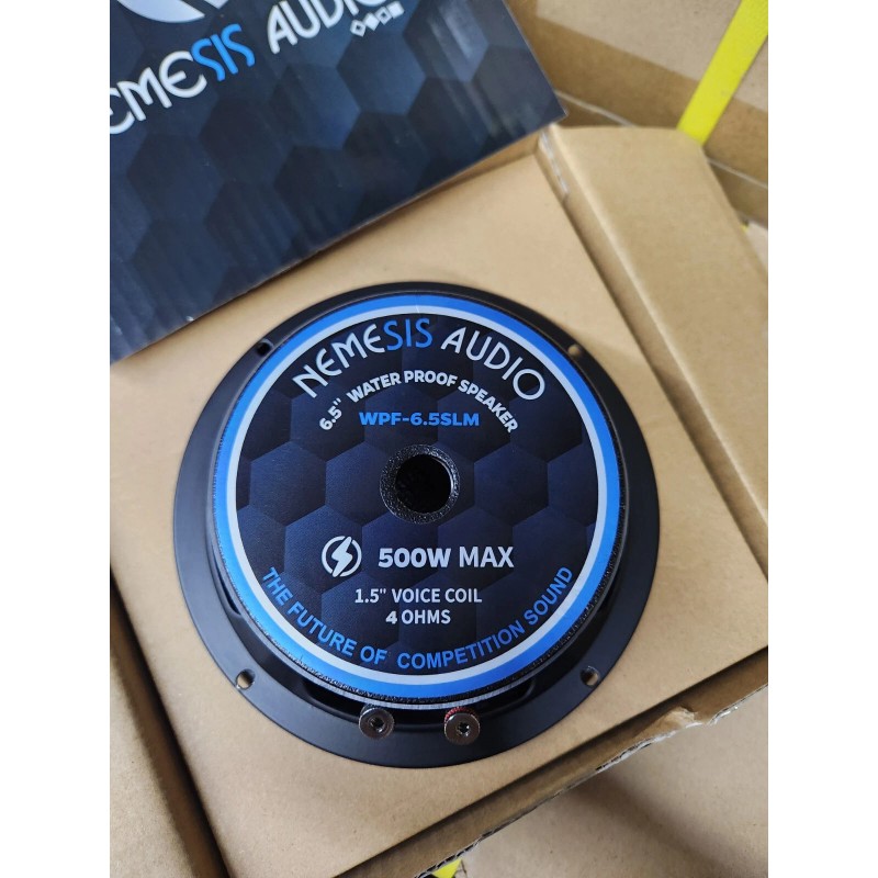 Nemesis Audio WPF-6.5SLM 6.5" 250 watts RMS Marine Midrange Speaker