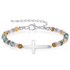 MFTRADING Sister Gifts for Sisters, Christian Cross Bracelet Jewelry Birthday