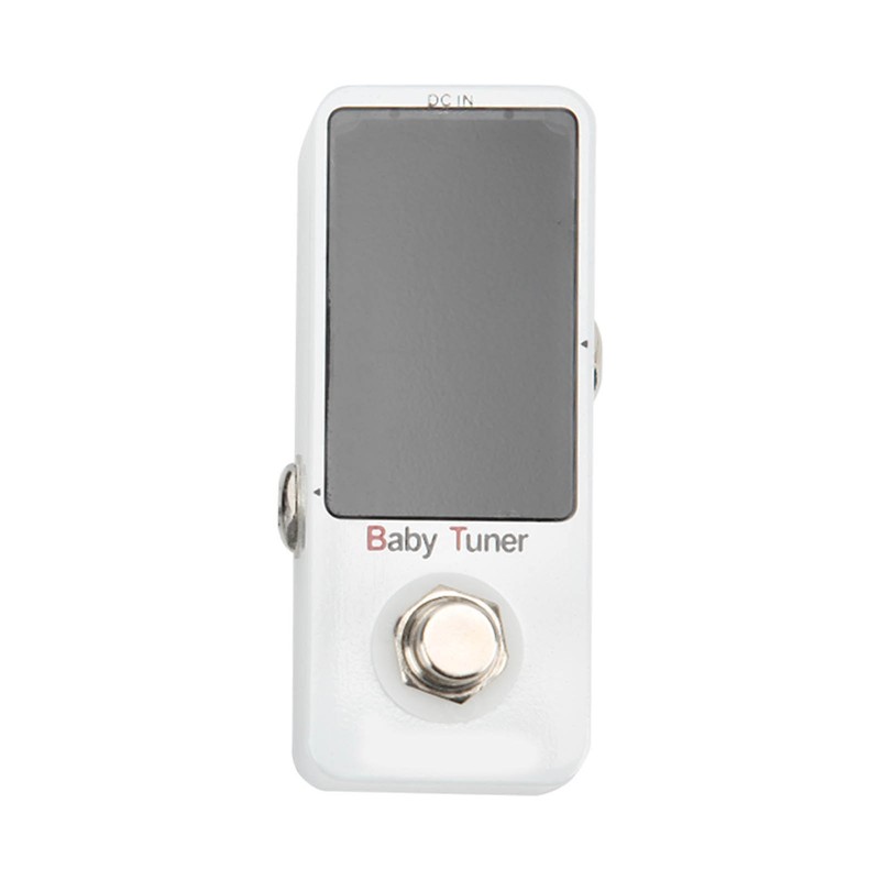 Mini Pedal Tuner Monoblock Chromatic Tuning Effect for Electric Guitar