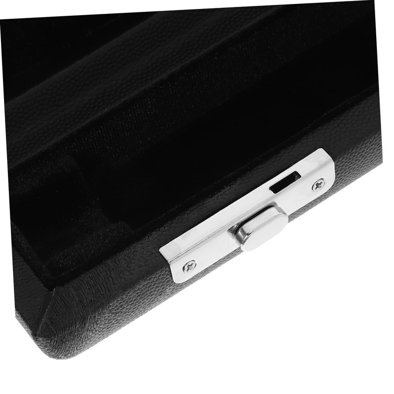 Kisangel Flute Storage Case Durable Leather Musical Instrument Box Protective