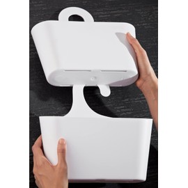 Shower Basket with Hooks for Hanging Bath Utensil Hanger