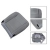 FZJDSD Gray Driver & Passenger Side Bottom Leather Replacement Seat