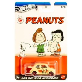 Hot Wheels Entertainment Peanuts 60 Series Fiat 500D Modificadon