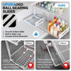 Biboraya 2 Pack 18 IN Depth Under Sink Organizer with