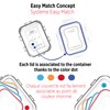 Starfrit LocknLock Easy Match Plastic Container - 29oz/850ml - Airtight,