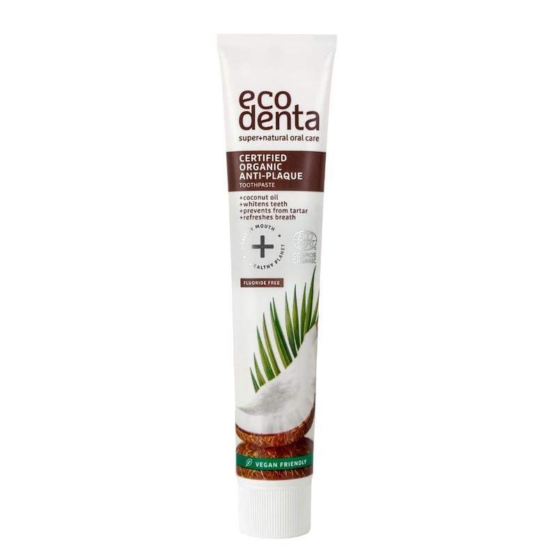AntiPlaque Toothpaste with Coconut Oil