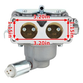 Carbhub 791230 Carburetor for 799230 699709 499804 407777 405777 406777 0128 E1 407677 441777 442577 445677 for ohn Deere MIA10632 LA150 LA145 LA130 L120 with Lawn Mower Air Filter