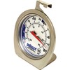 Rubbermaid Thermometer, Classic Large Mechanical Dial, Chrome, Extreme Temperature Range