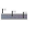 IES 2X18FT Reflective BLACK FOIL GARAGE Insulation Roll Foam Core
