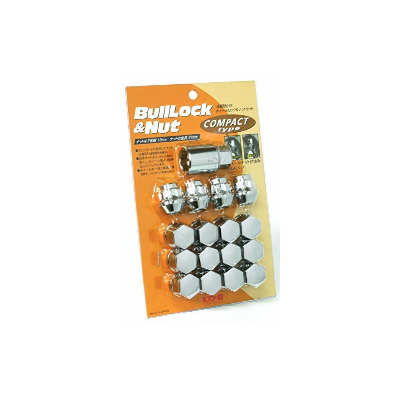 KYO-EI (協永産業) ホイールロックナット Bull Lock Compact ブルロックコンパクト [ 袋タイプ ]