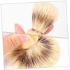 Minkissy 6pcs Beard Brush for Men Wood Handle Shaving Brush