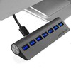 Achoro 7 Ports USB 3.0 Hub - Triangle Aluminum Alloy
