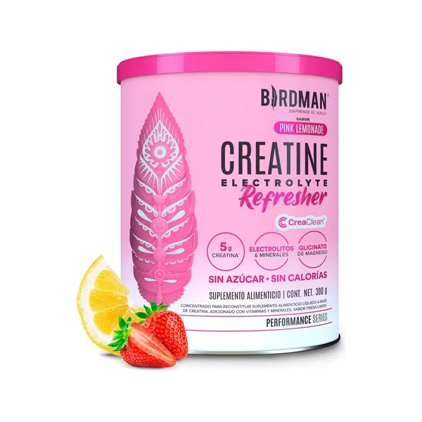 Birdman Creatine Refresher | Creatina Monohidratada con Electrolitos, Magnesio y