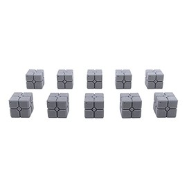 EnderToys Futuristic Crates, Terrain Scenery for Tabletop 28mm Miniatures Wargame, 3D Printed and Paintable