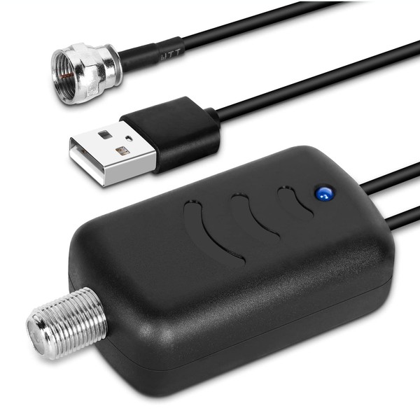 Indoor TV Antenna Amplifier Low Noise Antenna Signal Booster for