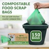 Reli. Compost Bags 2.6 Gallon (150 Count) | ASTM D6400