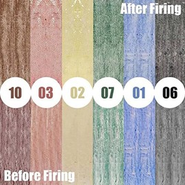 Liseng 6 Pieces Underglaze Pens, Underglaze Pens for Ceramics, Underglaze Pen, Precision Underglaze Pen for Ceramics