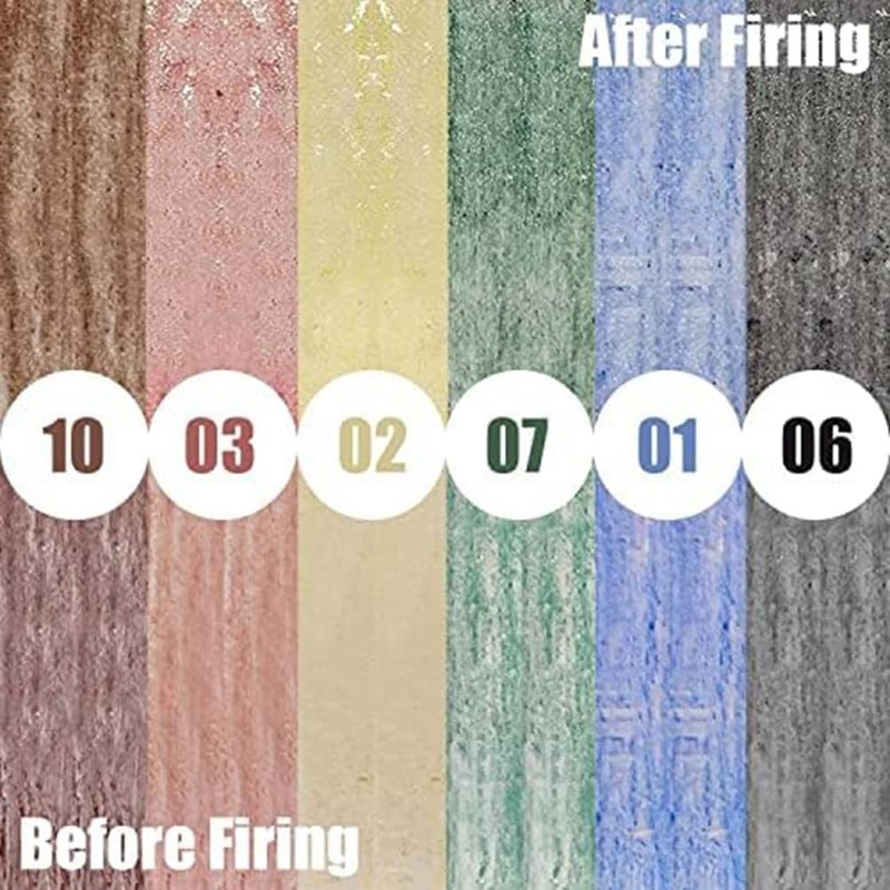Liseng 6 Pieces Underglaze Pens, Underglaze Pens for Ceramics, Underglaze