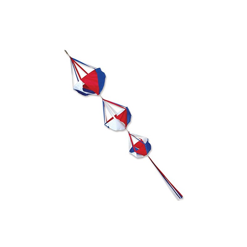 Premier Kites 22612 Wind Garden Spinnies Set, Patriotic, Large