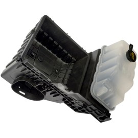 Dorman 603-282 Front Non-Pressurized Coolant Reservoir with Cap Compatible with Select Ford / Lincoln Models