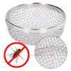 2Pcs RV Water Heater Vent Cover Stainless Steel 2.8in Flying