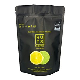 RUTS Energy ELECTROLITOS EN POLVO LIMA-LIMÓN (535 GRAMOS)