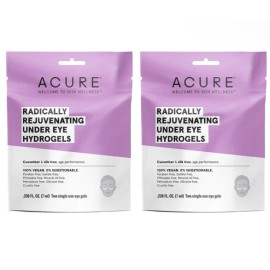 Acure Organics Radically Rejuvenating Under Eye Hydrogel Mask 2-pack 100% Vegan