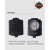 AOFAR Military Compass AF-4580 Black Lensatic Sighting Navigation, Waterproof and