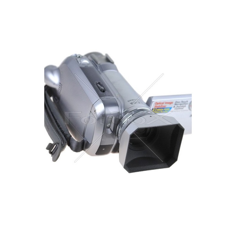 Fotodiox Video Camera, Camcorder DV Lens Hood, Sun Shade, 37mm