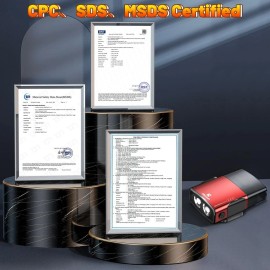 SMOSUN Window Breaker - Upgraded Safe Hammer Glass Breaker Unde 3 in 1 Glass Breaker fo