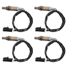 MLKAHIC Oxygen Sensor Upstream + Downstream Sensor 234-4070 234-4071 Compatible for Ford F-150 F250 E-150 E250 Explorer Expedition Jaguar Mercury Grand Marquis Lincoln Navigator 15717 15716 Set of 4