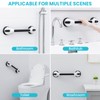TAILI Shower Grab Bar 2 Pack Suction Grab Bars for