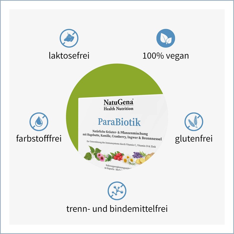 NatuGena ParaBiotik High Dose Herbal Blend to Support the Immune