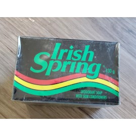 Irish Spring Vtg 2 Pack Bars Irish Spring Deodorant Bar Soap Black Box Sealed