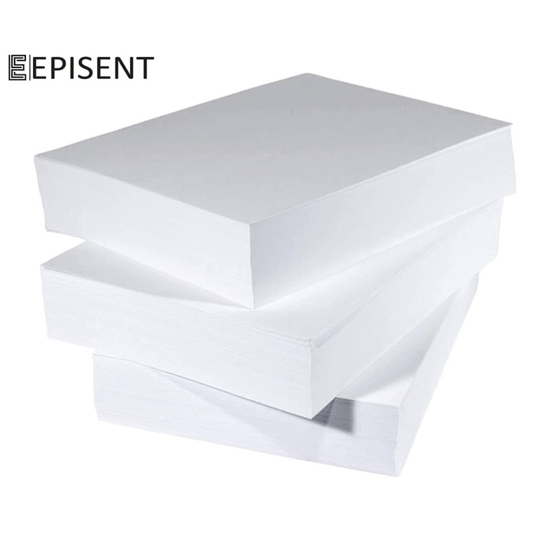 EPISENT A4 White Paper Sheets - 80gsm Bright White Paper