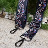 - Purse Strap Adjustable Guitar Style Multicolor Canvas Crossbody Strap