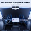 for Land Cruiser 1998-2025 Sun Shade Windshield, Custom Fit Foldable