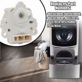 4681EA1009H Washing Machine Clutch Motor Compatible with LG Model WT5270CW WT1501CW WT1701CV WT1901CW,Kenmore Washer Washing 796.29002000 796.29002010(Replace#4681EA1009C 4681EA1009K, AP5243883)