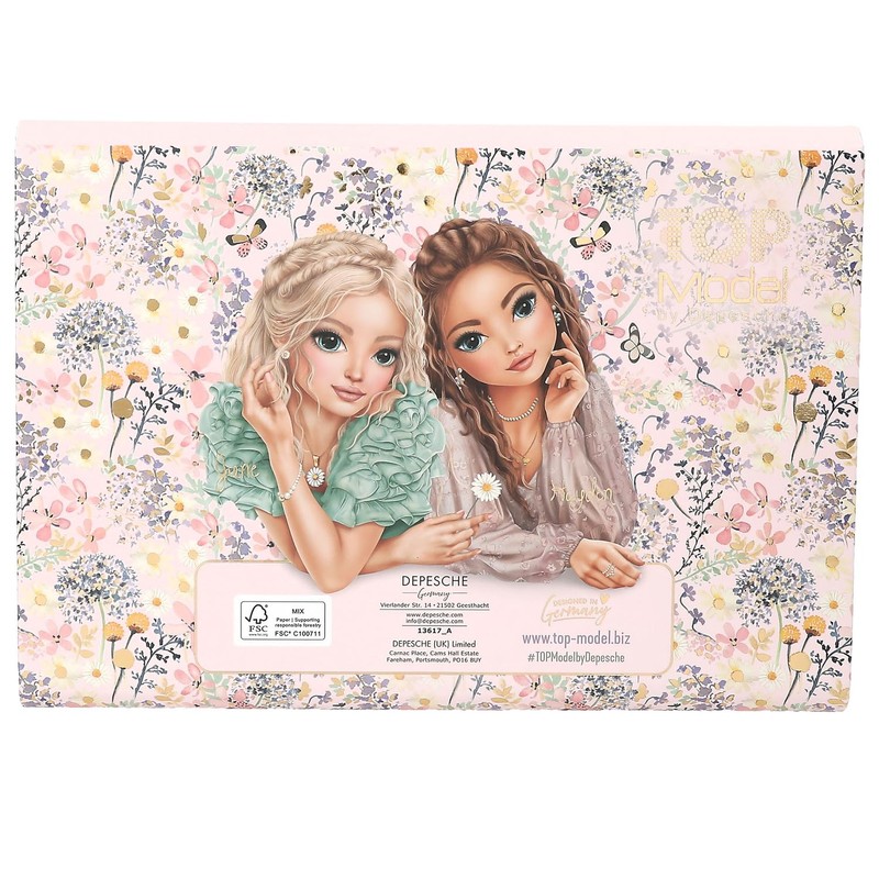 Depesche TOPModel Summer Feeling 13617 Writing Paper Set in Folder