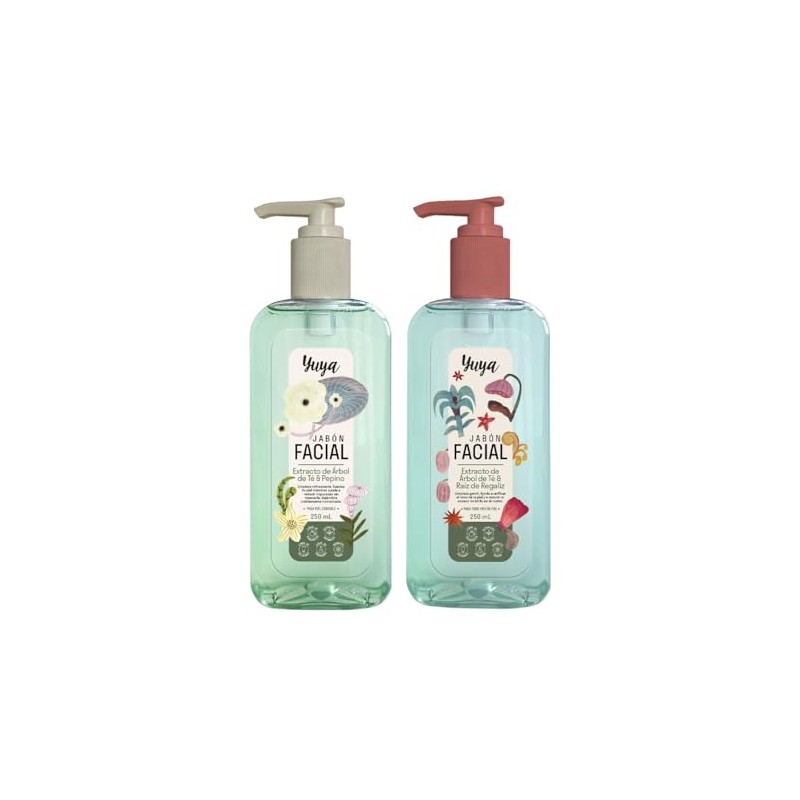 Yuya - 2 pack jabón limpiador facial