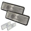 Discover winds LED Reflector Bike Custom Double Luminous Square Brake