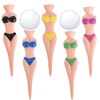 Funny Lady Bikini Golf Tees - 5 Pieces, 76 mm/3