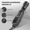 KAYBOBEZK Tungsten Electrode Sharpener Grinder TIG Welding Rotary Tool, ALUMINUM