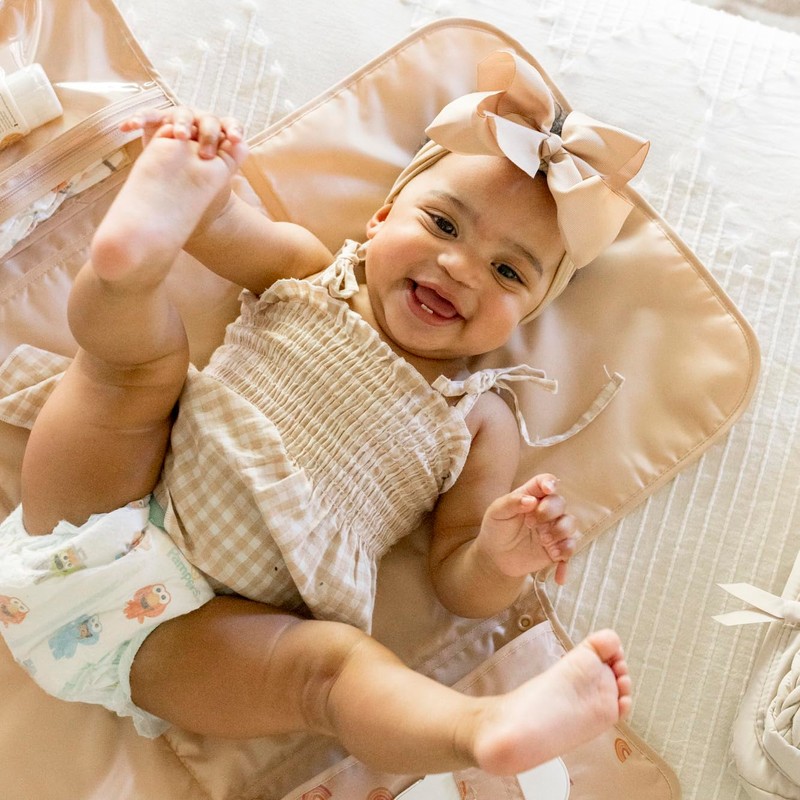 Tiny Twinkle Portable Diaper Changing Pad | Waterproof, Wipeable &
