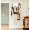 Coat Hanger Wall Mount with Shelf - Gorgeous 24" Farmhouse
