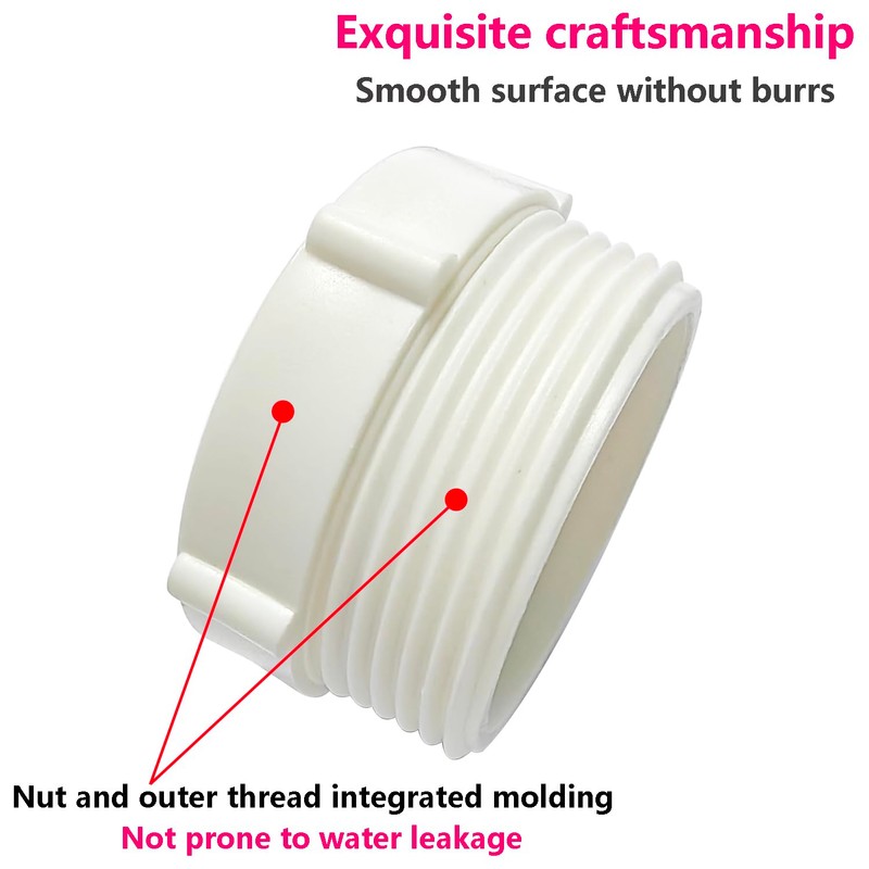 Qrity 1PCS Kitchen Sink Waste Pipe Fitting 39mm Female Thread