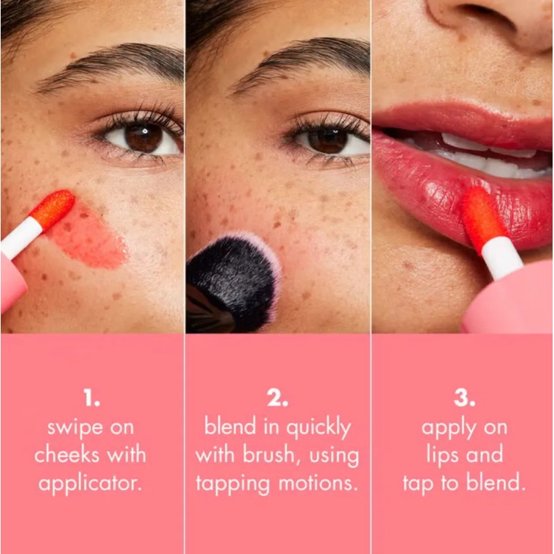 Elf Sheer For It Blush Tint Labios Y Mejillas Larga