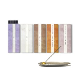 Comes Ready to Use Incense Holder Incense Set, 5 Types of Osmanthus Scent, Soft Incense