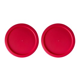 MRX Solutions 2 Replacement Lids for Pyrex 4-CUP Storage Cover 6" Container 7201-PC RED